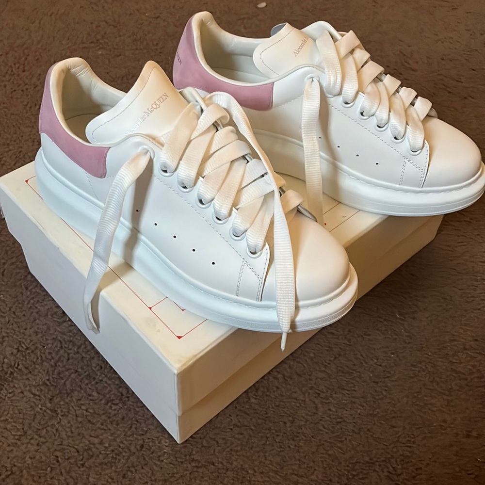 Alexander McQueen sneakers leather low-top sneaker